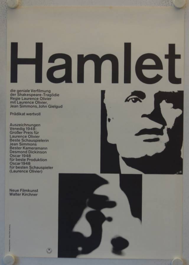 Hamlet re-release german movie poster